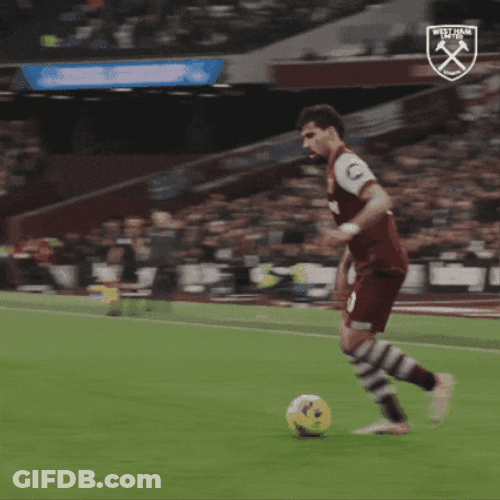 Lucas Paqueta Controlling Ball GIF