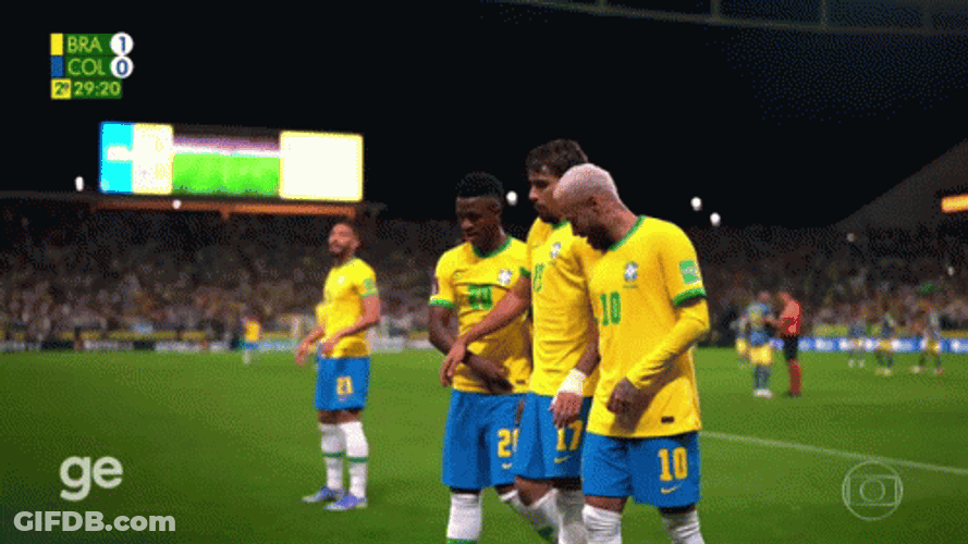Lucas Paqueta Dancing With Teammates GIF