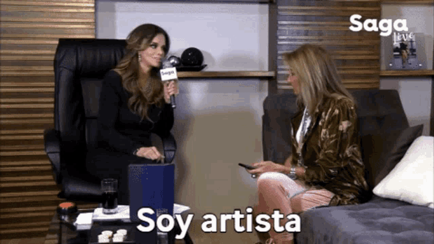 Lucia Mendez Soy Una Artista GIF