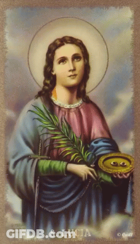 Lucia With Palm Branch GIF