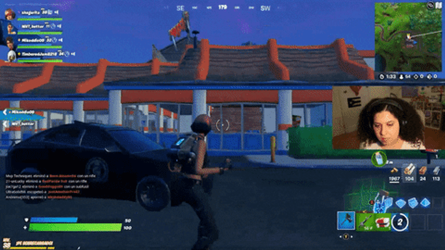 Luciana Buhrer Emote Fortnite GIF