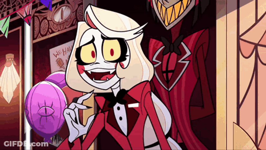 Lucifer Hazbin Hotel Abrupt Hug GIF