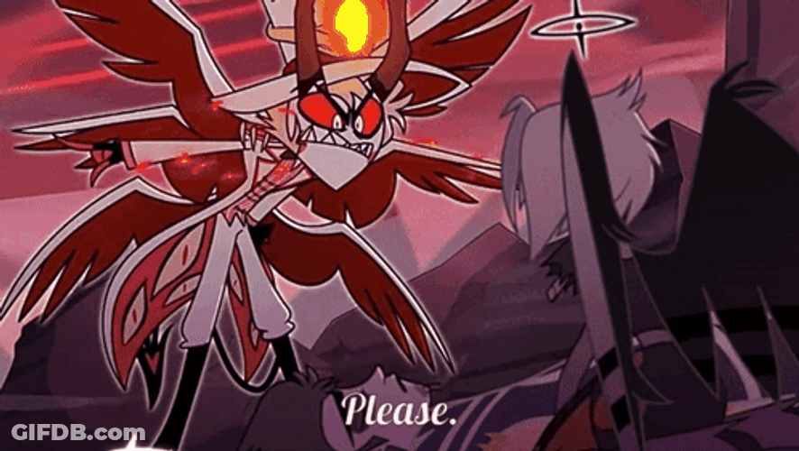 Lucifer Hazbin Hotel Please GIF