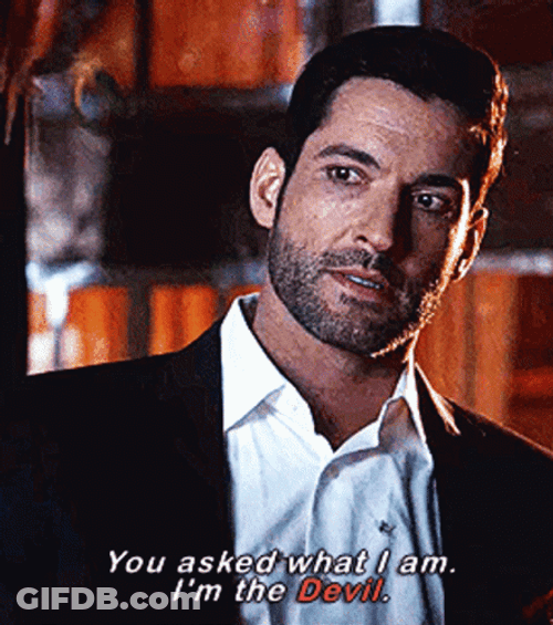 Lucifer I Am The Devil GIF