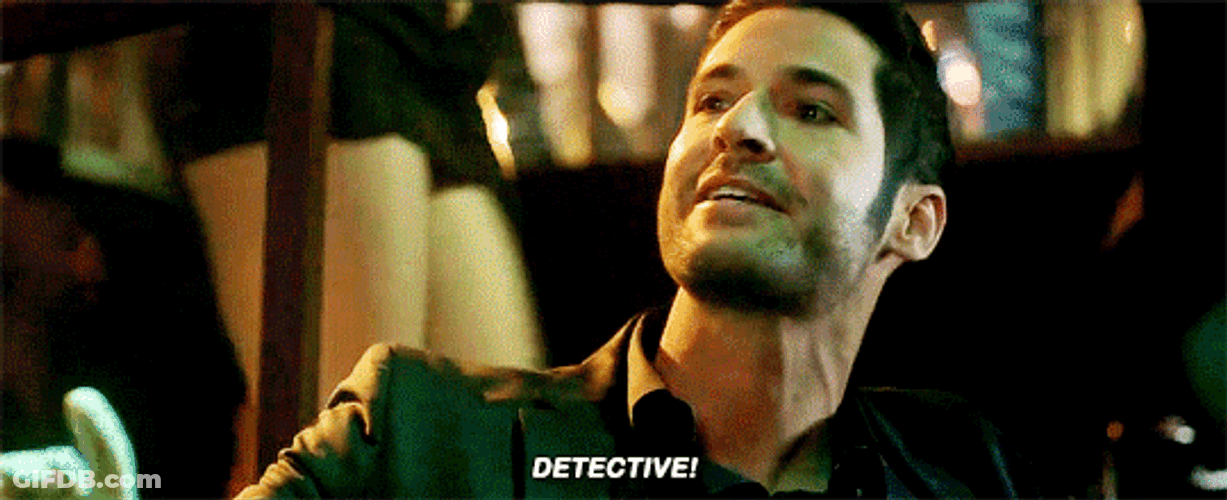 Lucifer Tom Ellis Club Detective GIF