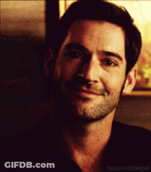 Lucifer Tom Ellis Happy Cute Smile GIF