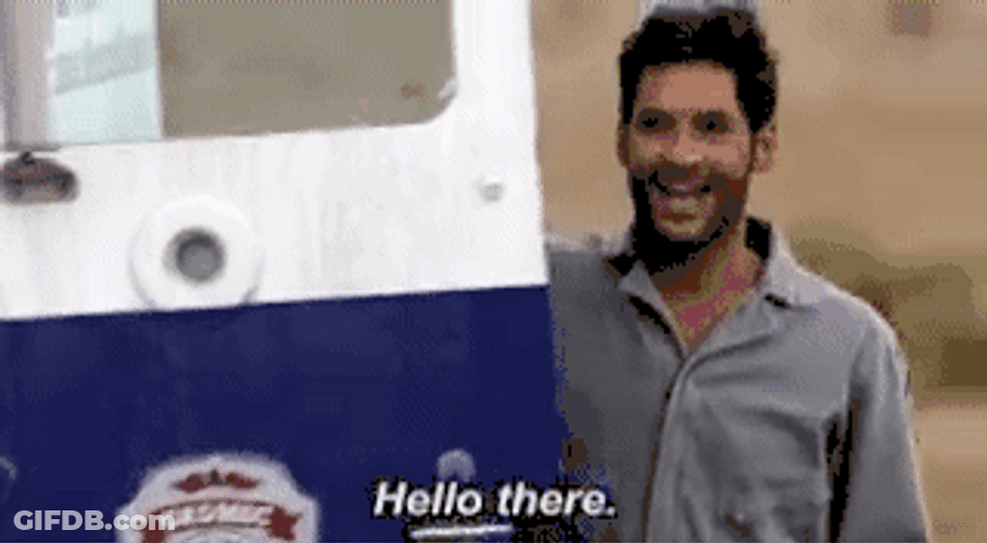 Lucifer Tom Ellis Happy Hello There GIF
