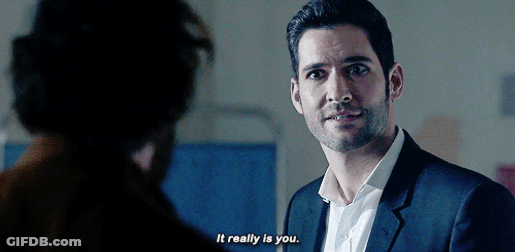 Lucifer Tom Ellis It Really Is You GIF