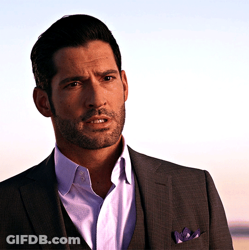 Lucifer Tom Ellis What Disappointed Hurt GIF