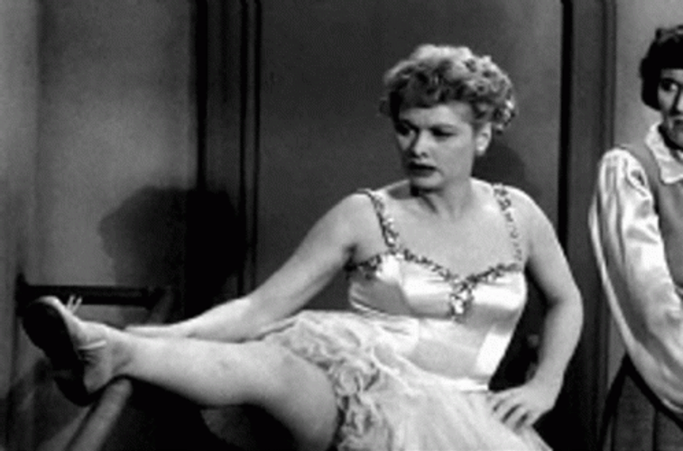 Lucille Ball Ballet Episode GIF