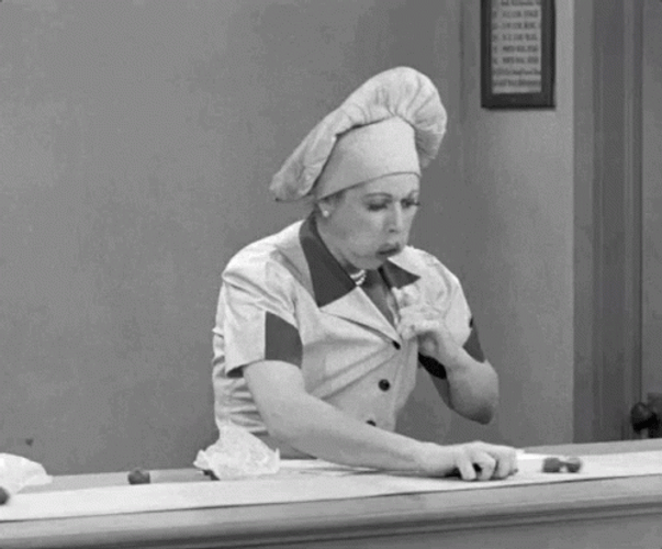 Lucille Ball Eating Chocolate GIF