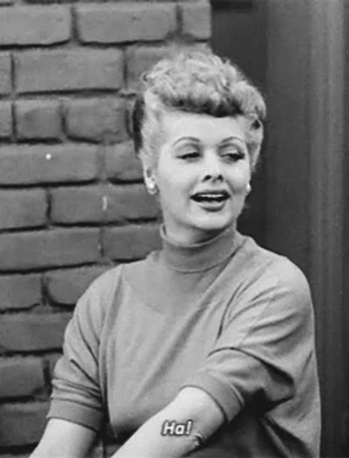 Lucille Ball Lucy Ricardo GIF