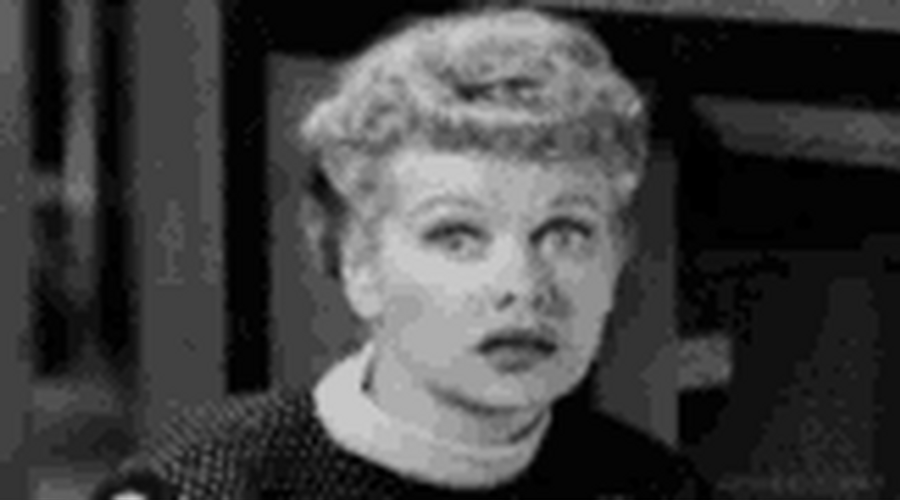 Lucille Ball Ohhh Shocked Face GIF