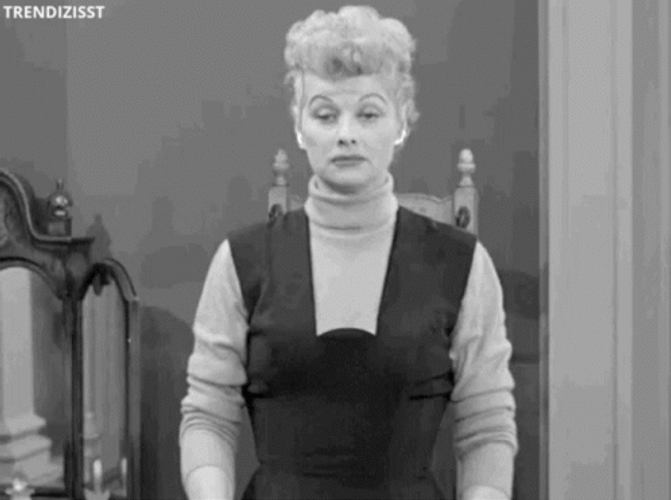 Lucille Ball Shrug Shoulders GIF