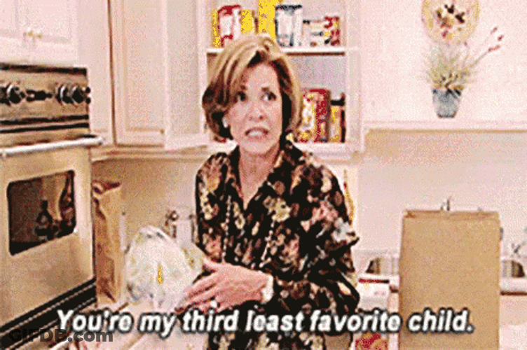 Lucille Bluth As Jessica Walter Unfair Child Favoritism GIF