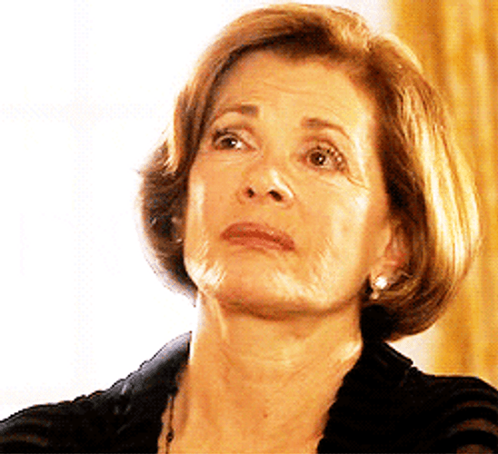 Lucille Bluth Frustrated Reaction GIF