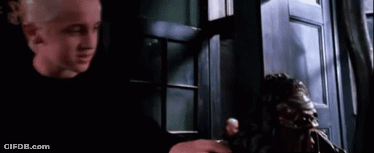 Lucius Malfoy Dont Touch Anything Draco GIF