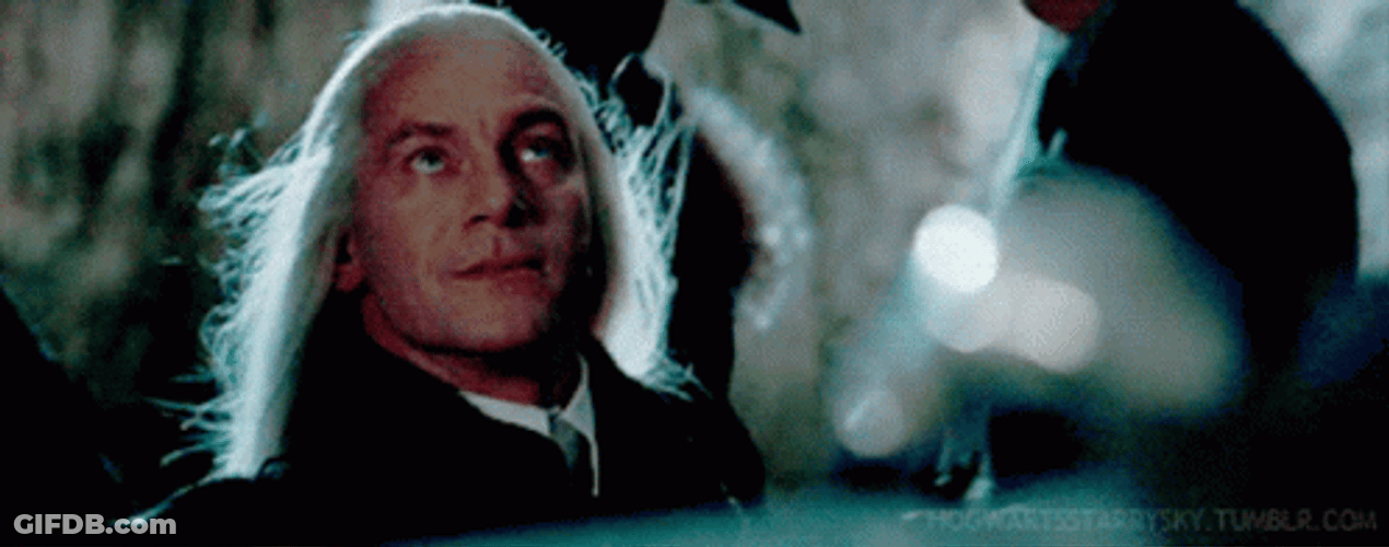 Lucius Malfoy Smiling GIF