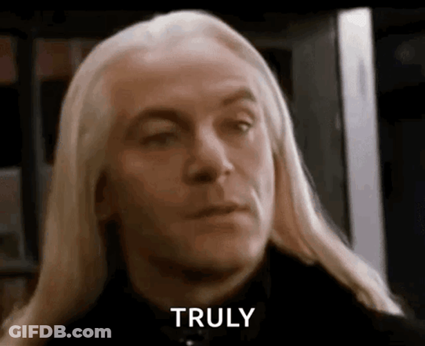 Lucius Malfoy Truly GIF