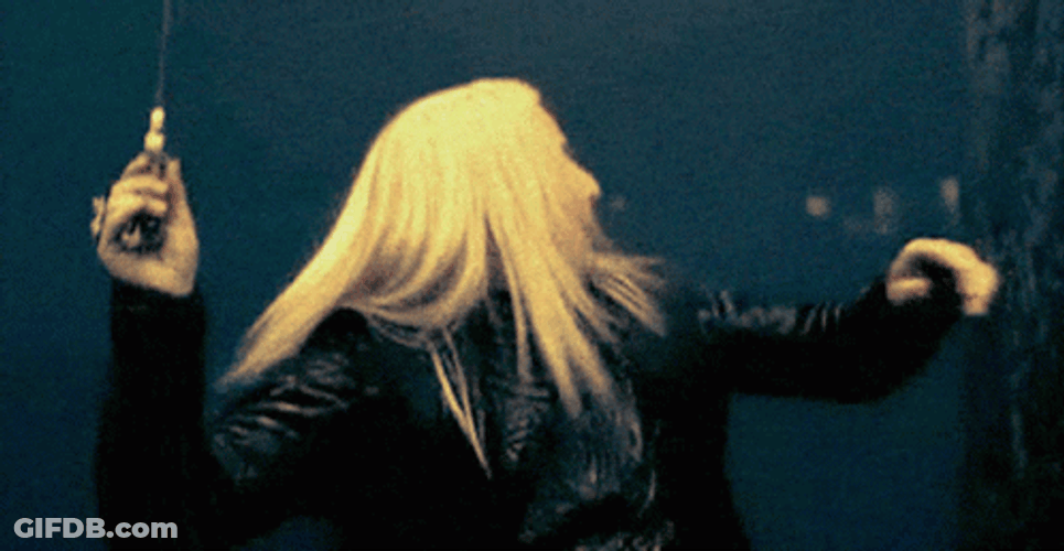 Lucius Malfoy Turning Head GIF