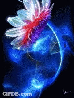Lucky Kid Flower Painting GIF
