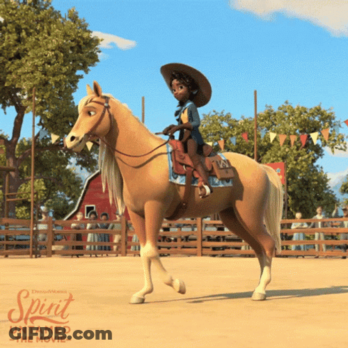Lucky Prescott Got Spirit Neigh GIF
