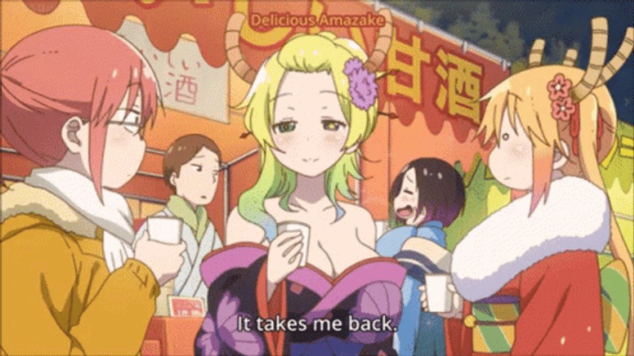 Lucoa Anime Shocked And Shouting GIF