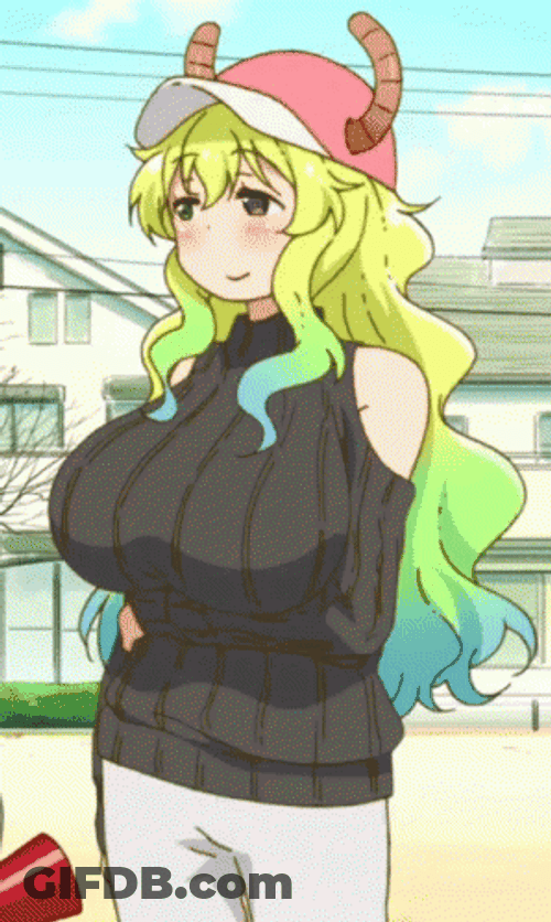 Lucoa Raising Hand Bounce GIF