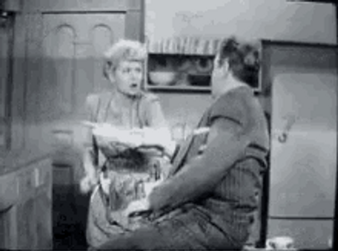Lucy And Desi Spank GIF