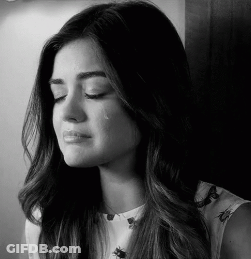 Lucy Hale Girl Crying GIF