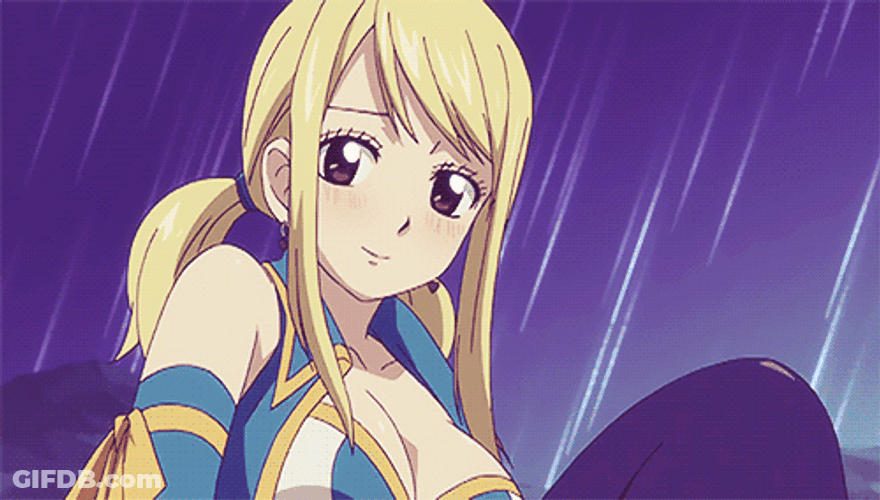 Lucy Heartfilia Appreciate Smile GIF