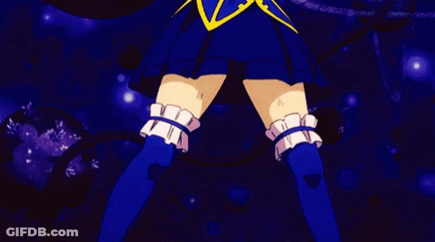 Lucy Heartfilia Fairy Tail Anime GIF