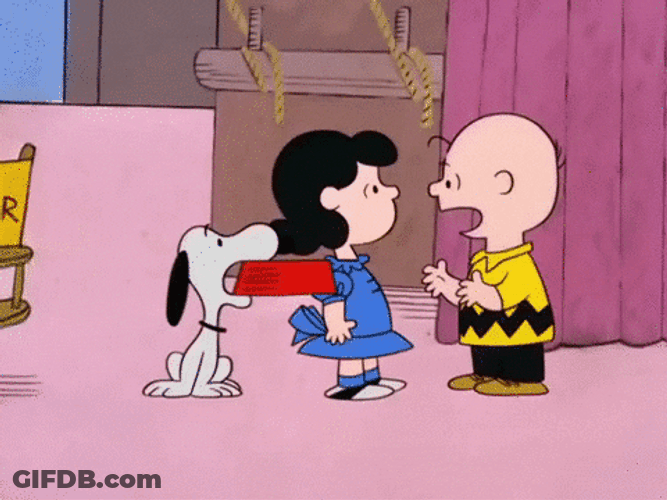 Lucy Van Peanuts Snoopy Thanksgiving GIF