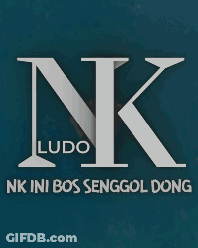 Ludo Nk Ini Bos Senggol Dong Blue Logo GIF