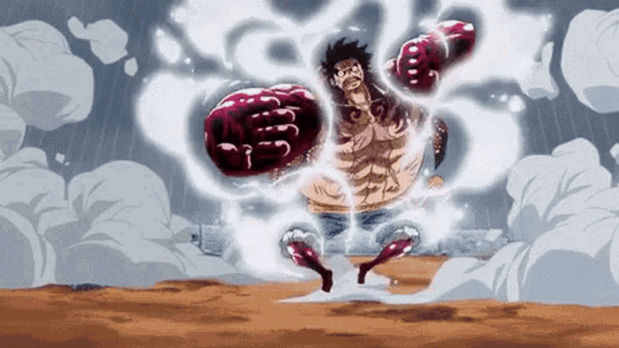Luffy Bound Man GIF
