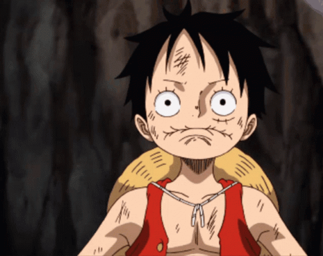 Luffy Confused Question Mark GIF