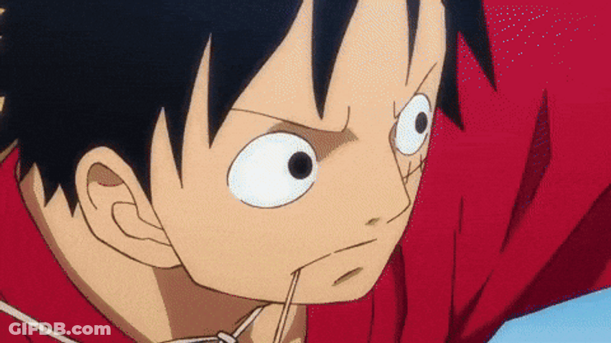 Luffy Fighting GIF