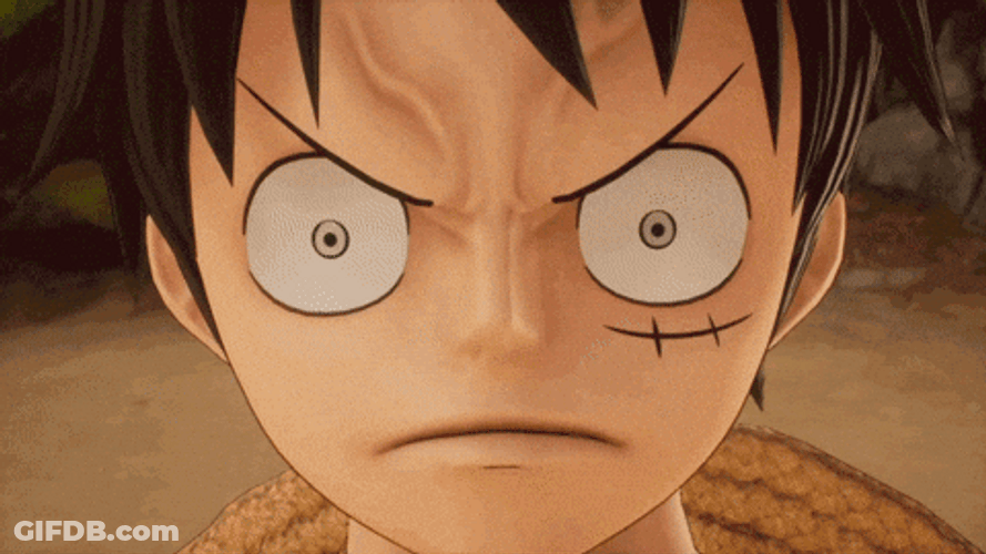 Luffy Fighting Scene In Video Game GIF
