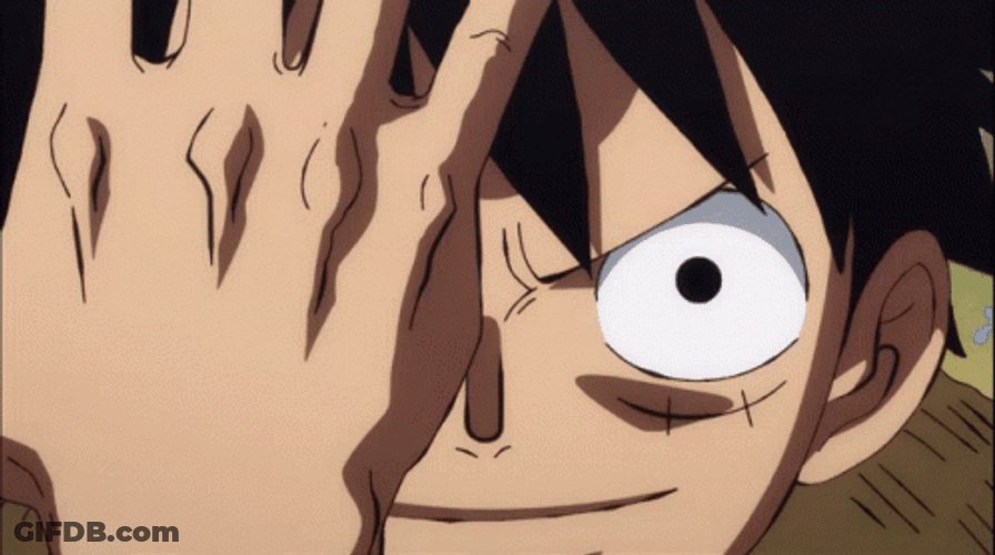 Luffy Fighting Scene Using Ryou GIF