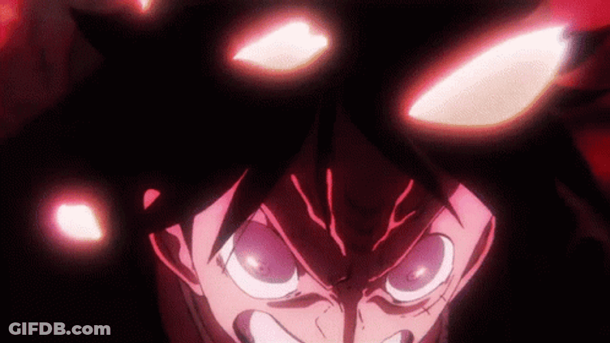 Luffy Freeing Massive Gear 5 Explosion GIF