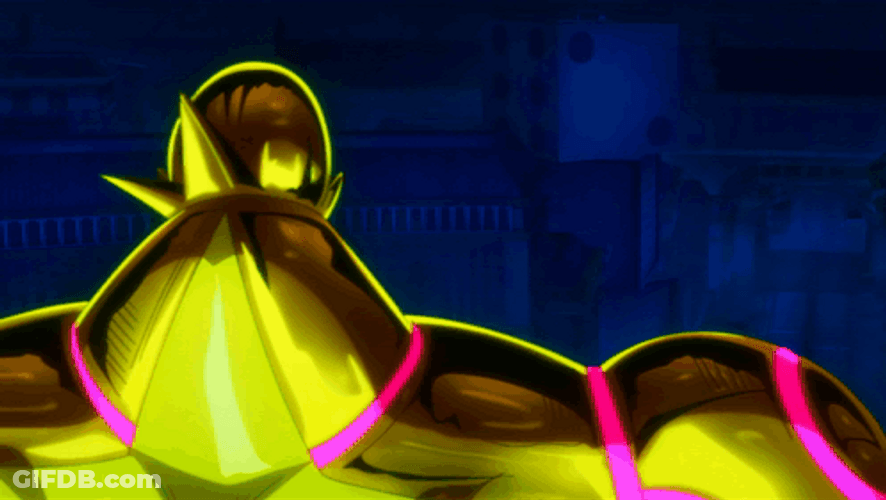 Luffy Gear 3 Golden Fist GIF