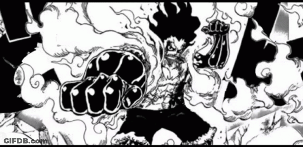 Luffy Gear 4 Form GIF