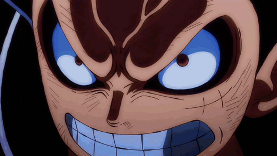 Luffy Gear 4 Strong Big Arms GIF