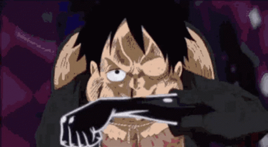 Luffy Gear 4 Transformation GIF