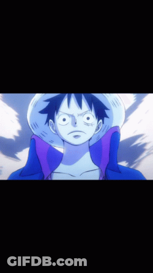 Luffy Gear 5 Offensive Strike GIF