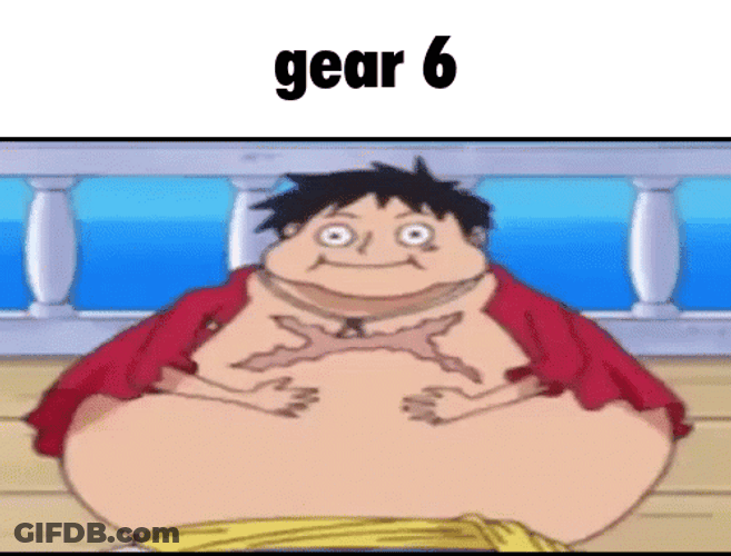 Luffy Gear 6 GIF