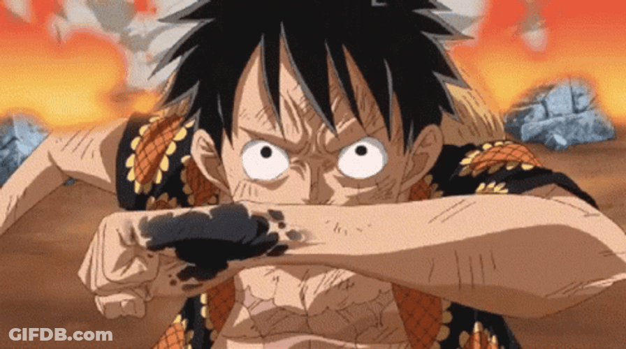 Luffy Gear Four Haki GIF