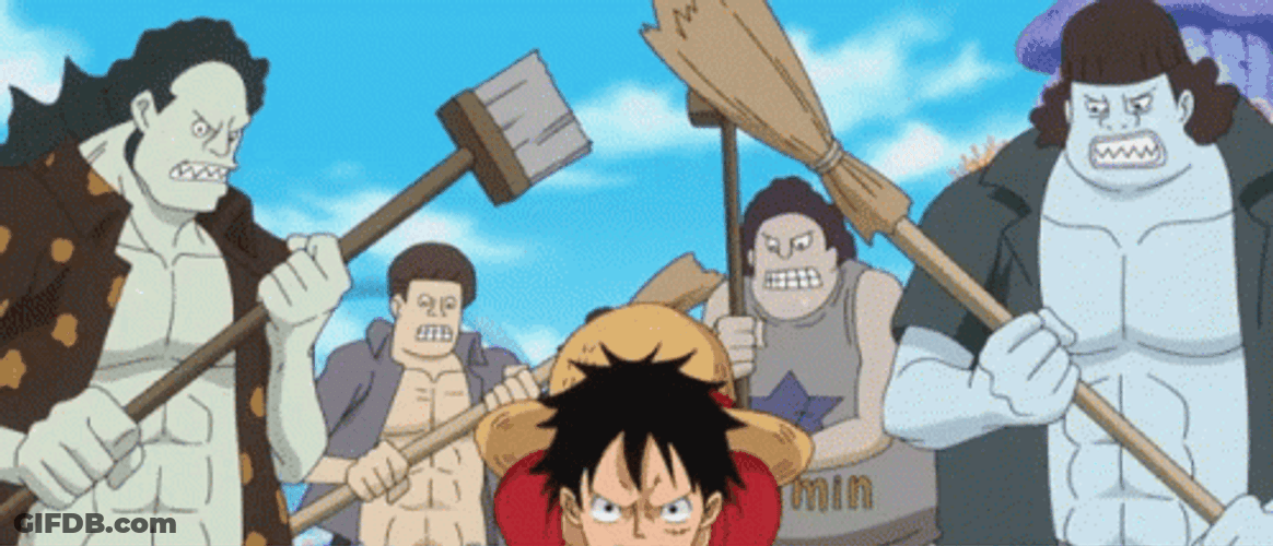 Luffy Haoshoku Haki GIF
