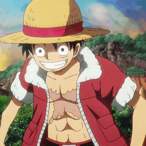 Luffy Heart Of Gold GIF