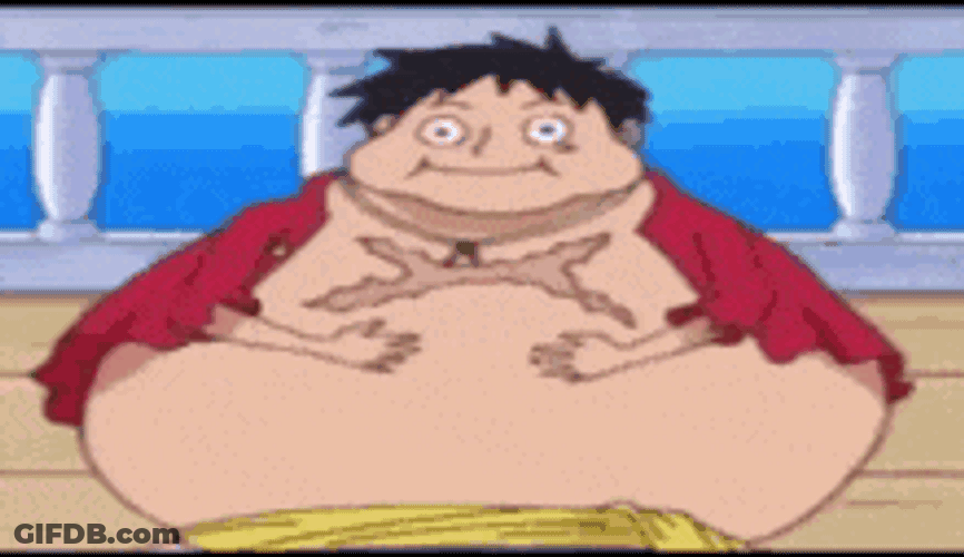 Luffy Hungry GIF